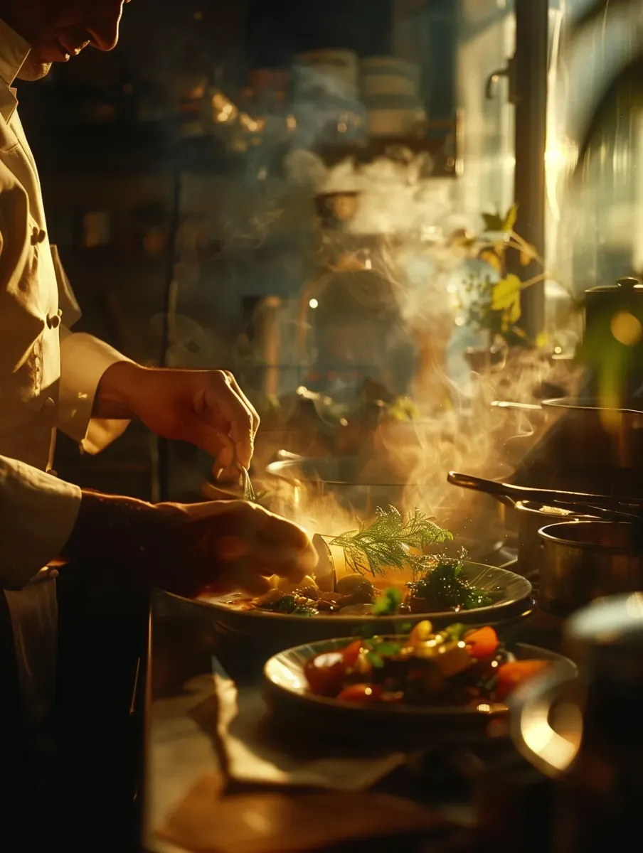 Chef at the Stove